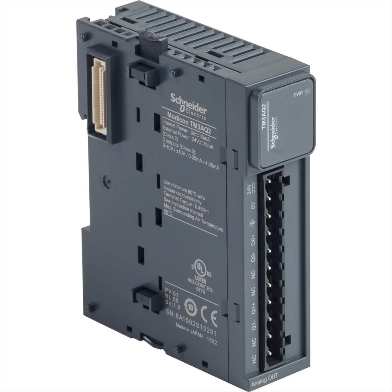 Modulo 2SA/TENSION/CORR Tornillo TM3AQ2 M221 — Schneider Electric — Schneider Electric