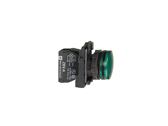 Piloto Lum Plast Arm Con Led 48-120VAC Ve XB5AVG3 — Schneider Electric — Schneider Electric