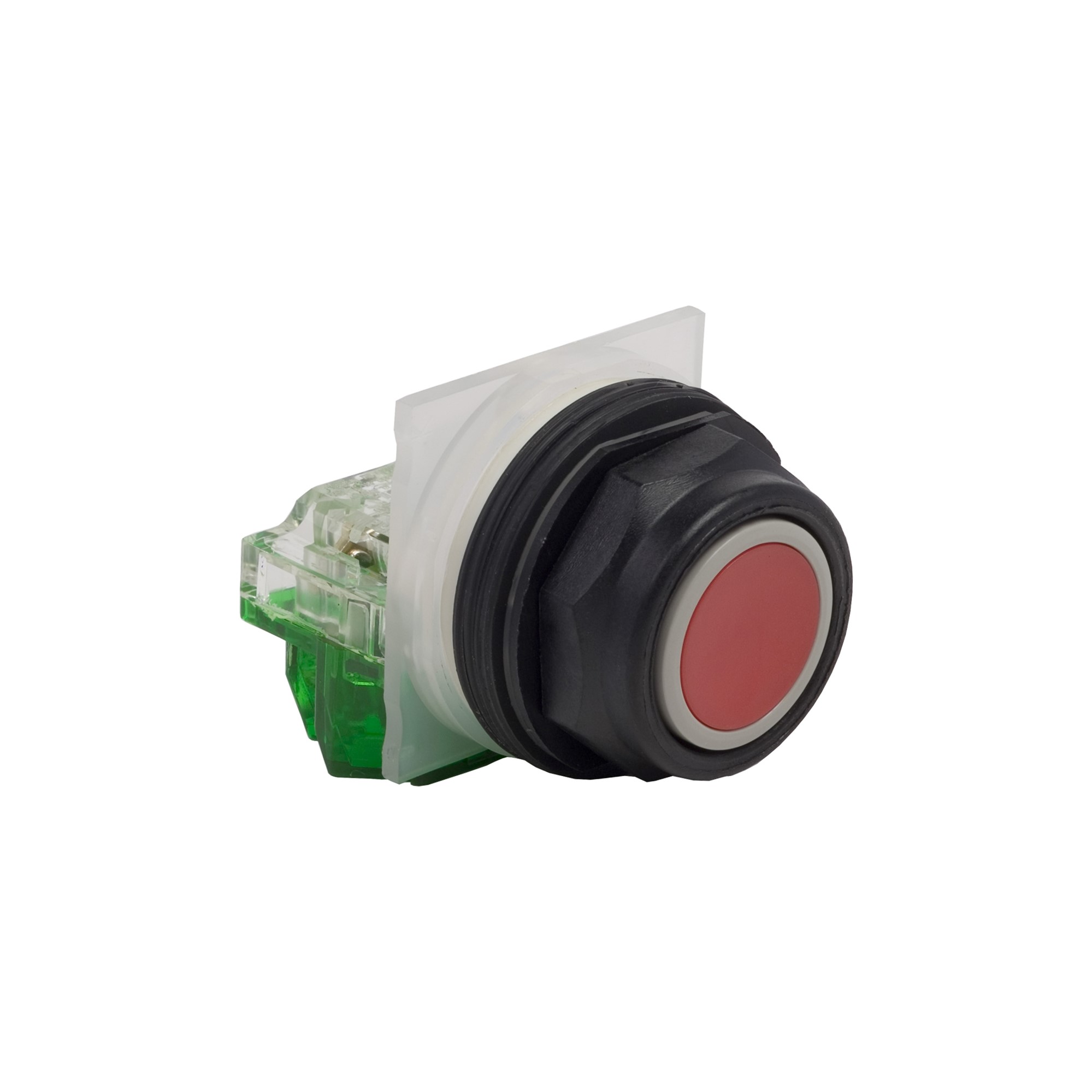 Pulsador NEMA 30mm Pla Ras Roj 1NA 9001SKR1RH5 — Schneider Electric — Schneider Electric
