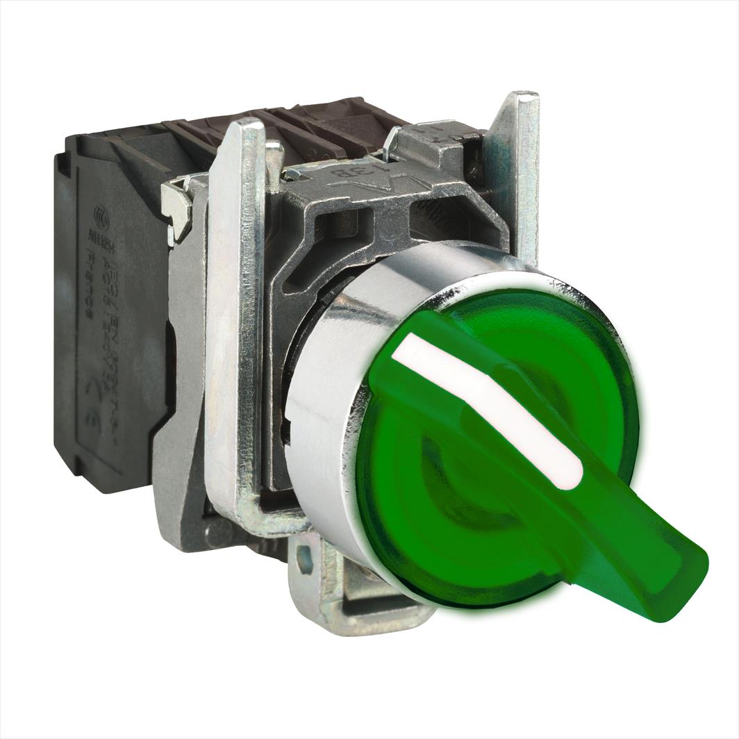 Selector Lum 3 Pos Met Na+nc 24V XB4BK133B5 — Schneider Electric — Schneider Electric