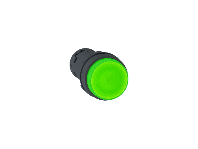 Pulsador Monobl 22mm Ilum Ve S/A/BA9S NA XB7NW3361 — Schneider Electric — Schneider Electric