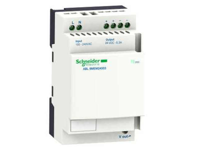 Fuente Poder 100/240VAC 24VDC 0.3AMP ABL8MEM24003 — Schneider Electric — Schneider Electric