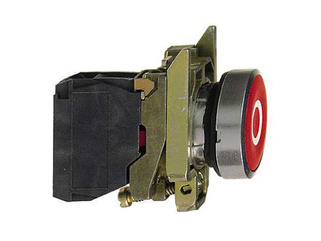 Pulsador Ras Met Arm 1NC o Rj XB4BA4322 — Schneider Electric — Schneider Electric