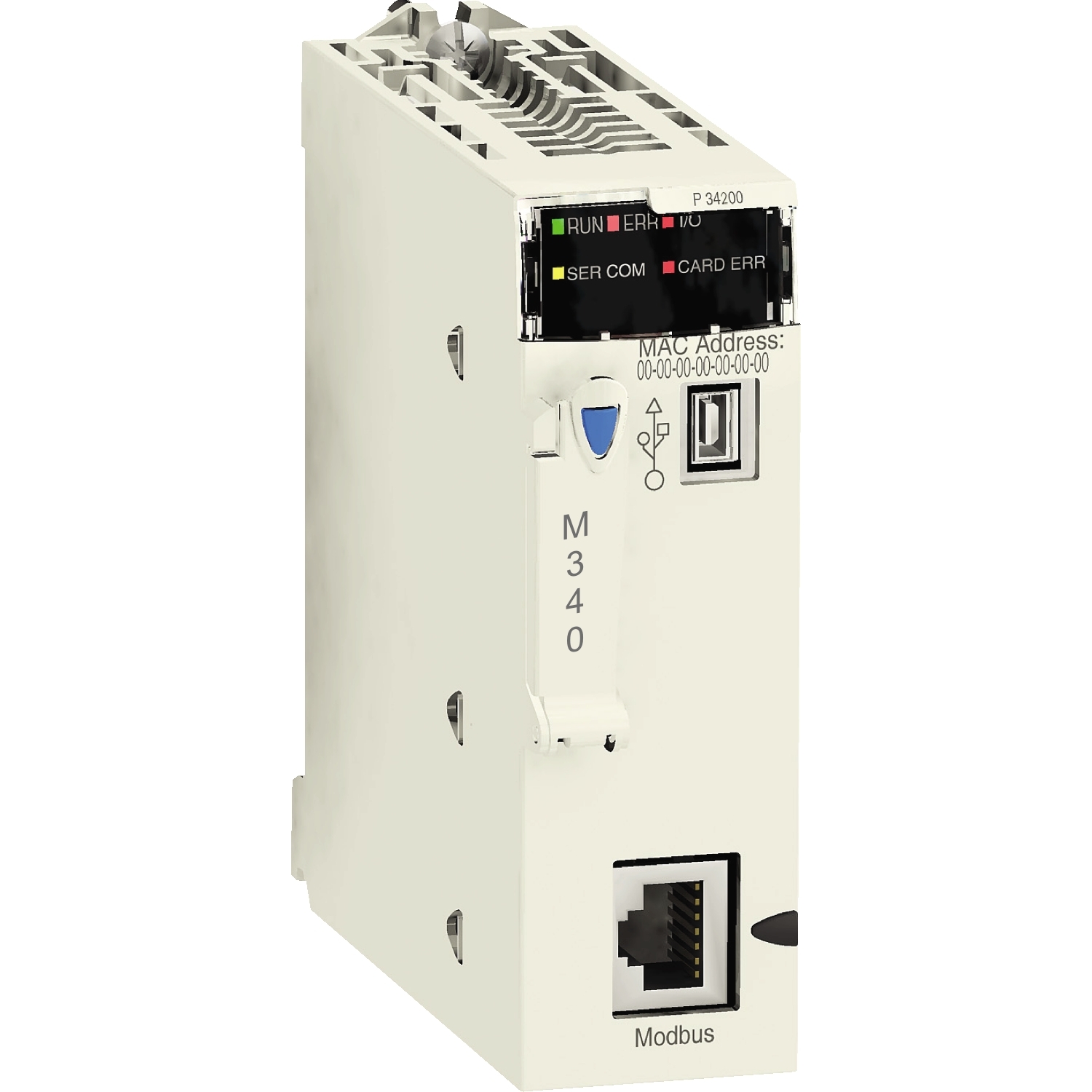 CPU Para Plc M340 Modbus Conex a Rack BMXP342000 — Schneider Electric — Schneider Electric