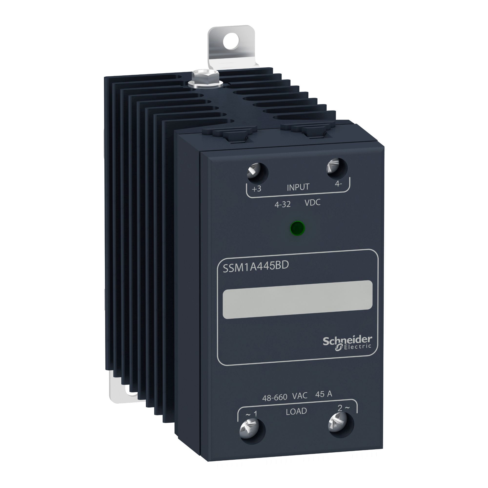 Relé ESTADO SOLIDO ENT 4-32VDC SAL 24-280VAC 45A NA SSM1A145BD Schneider Electric — Schneider Electric