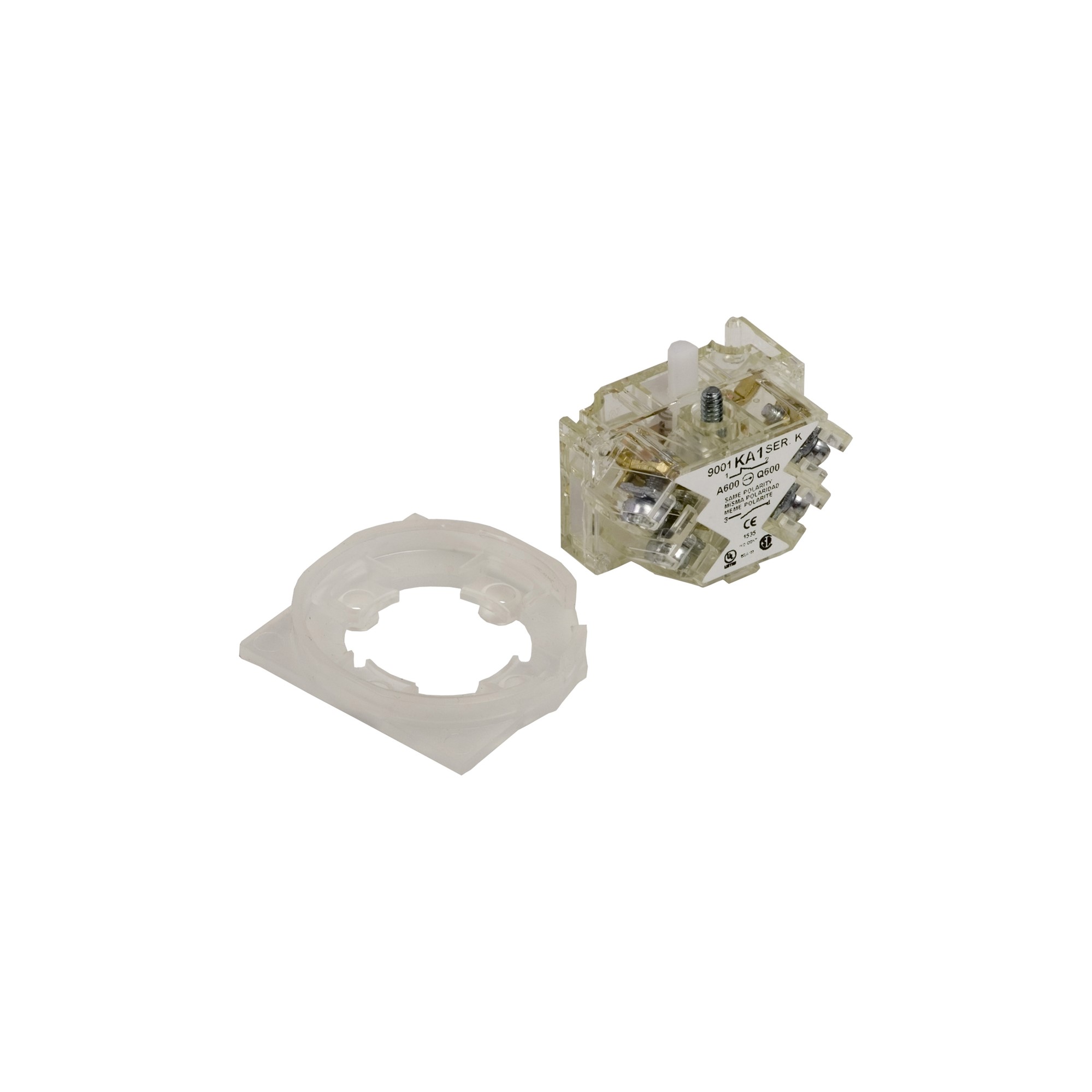Bloque de Contacto 9001K -9001SK, 0-600V Con Adaptador 9001TB, 1C/O 9001KA1TAD1 — Schneider Electric — Schneider Electric