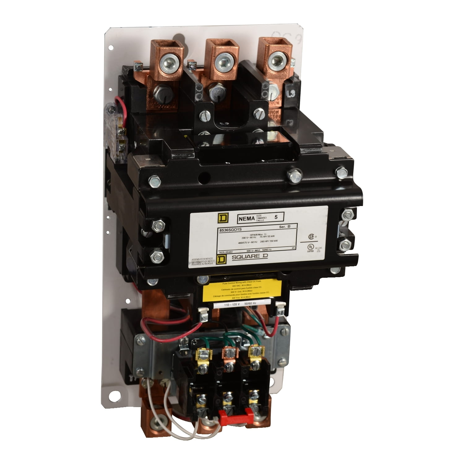 Partidor Motor T/NEMA5 270A B/110VAC 8536SGO1V02S — Schneider Electric — Schneider Electric