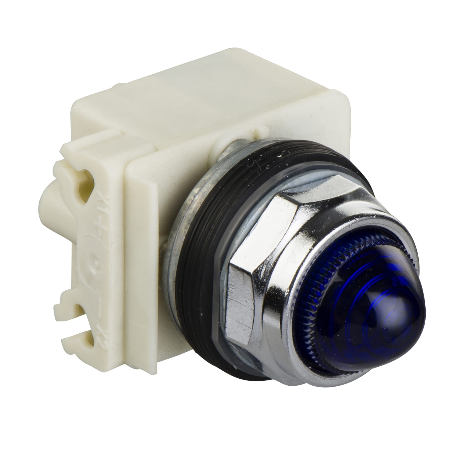 Piloto Luminoso 30mm Met Octagonal Azul 240V AC 9001KP7L9 — Schneider Electric — Schneider Electric