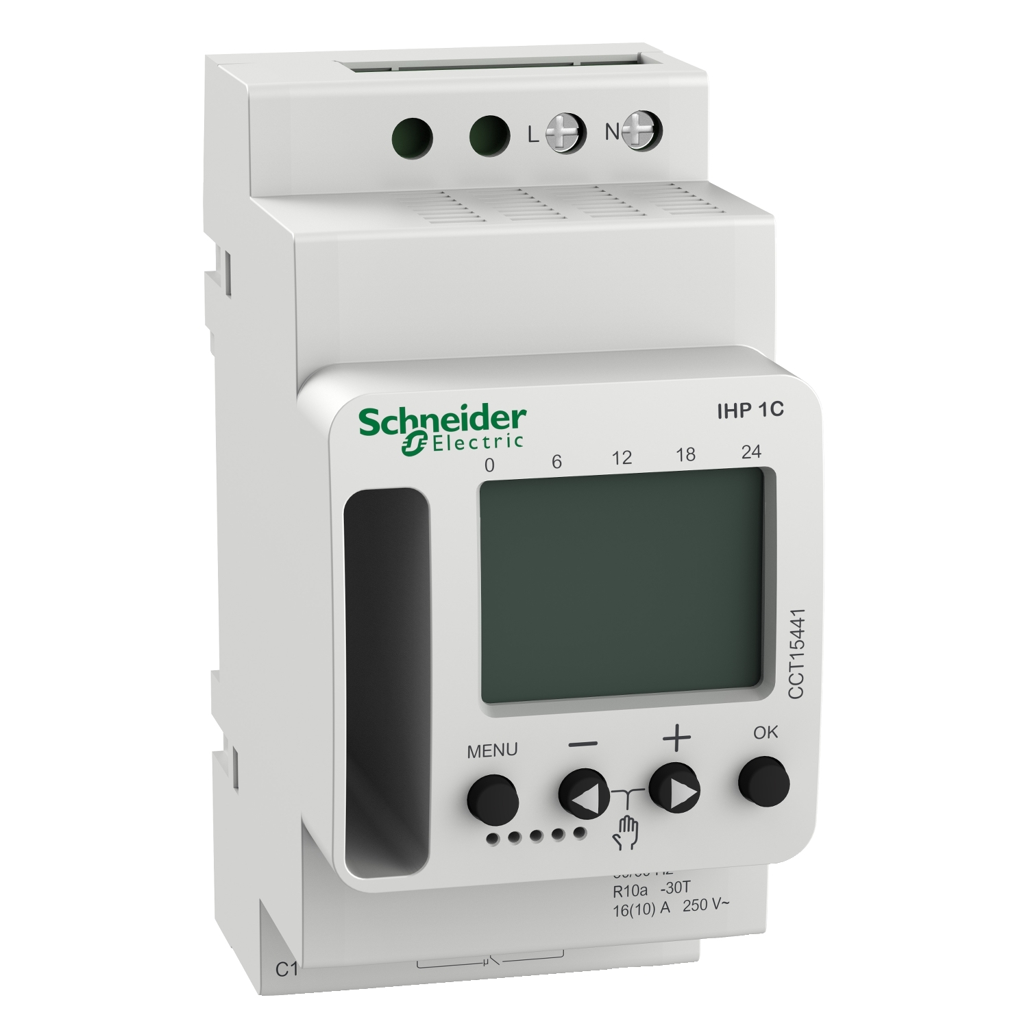 Interruptor HORARIO DIGITAL PROGRAM IHP 1CANAL 2.5 MOD CCT15441 Schneider Electric — Schneider Electric