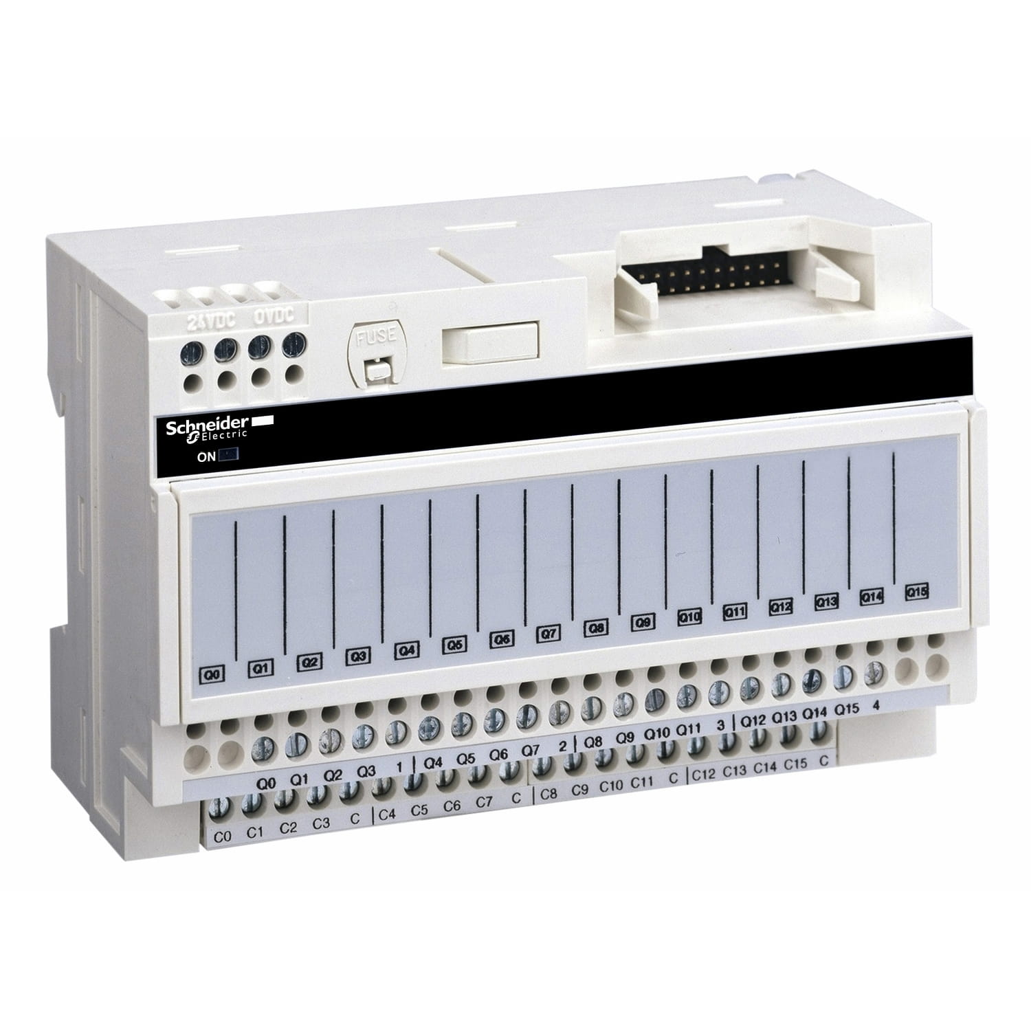 Base Salida Slimfast 16VIAS sin Reles M 1 ABE7P16T111 — Schneider Electric — Schneider Electric