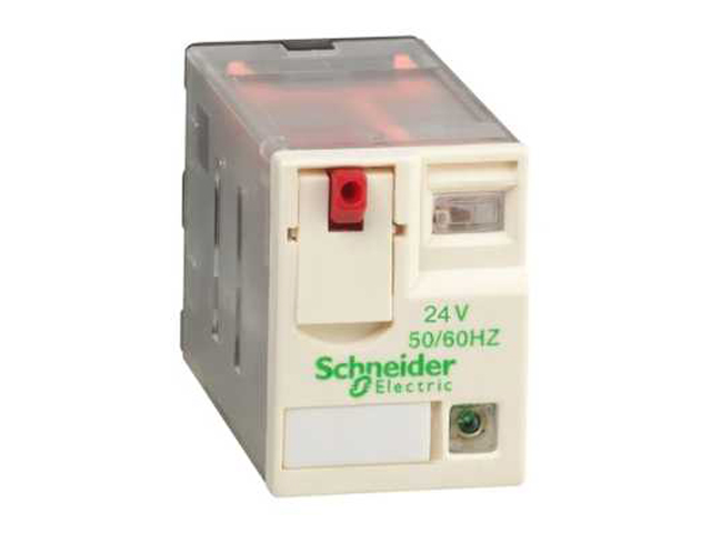 Relé ZELIO MINI 24VAC LED RXM4AB2B7 Schneider Electric — Schneider Electric