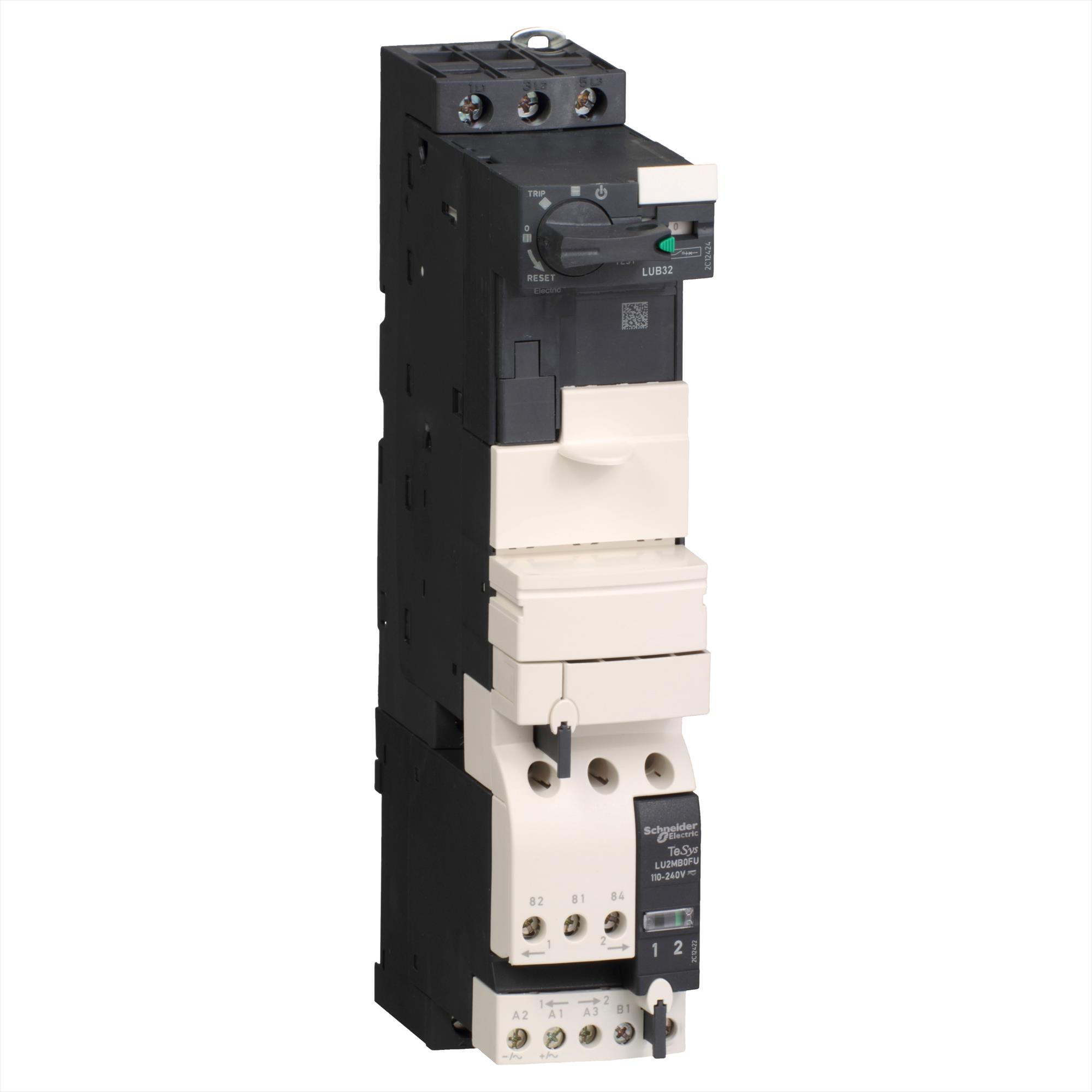 Base invers 3P 32A 690V bob 110-240V ac/dc LU2B32FU — Schneider Electric — Schneider Electric