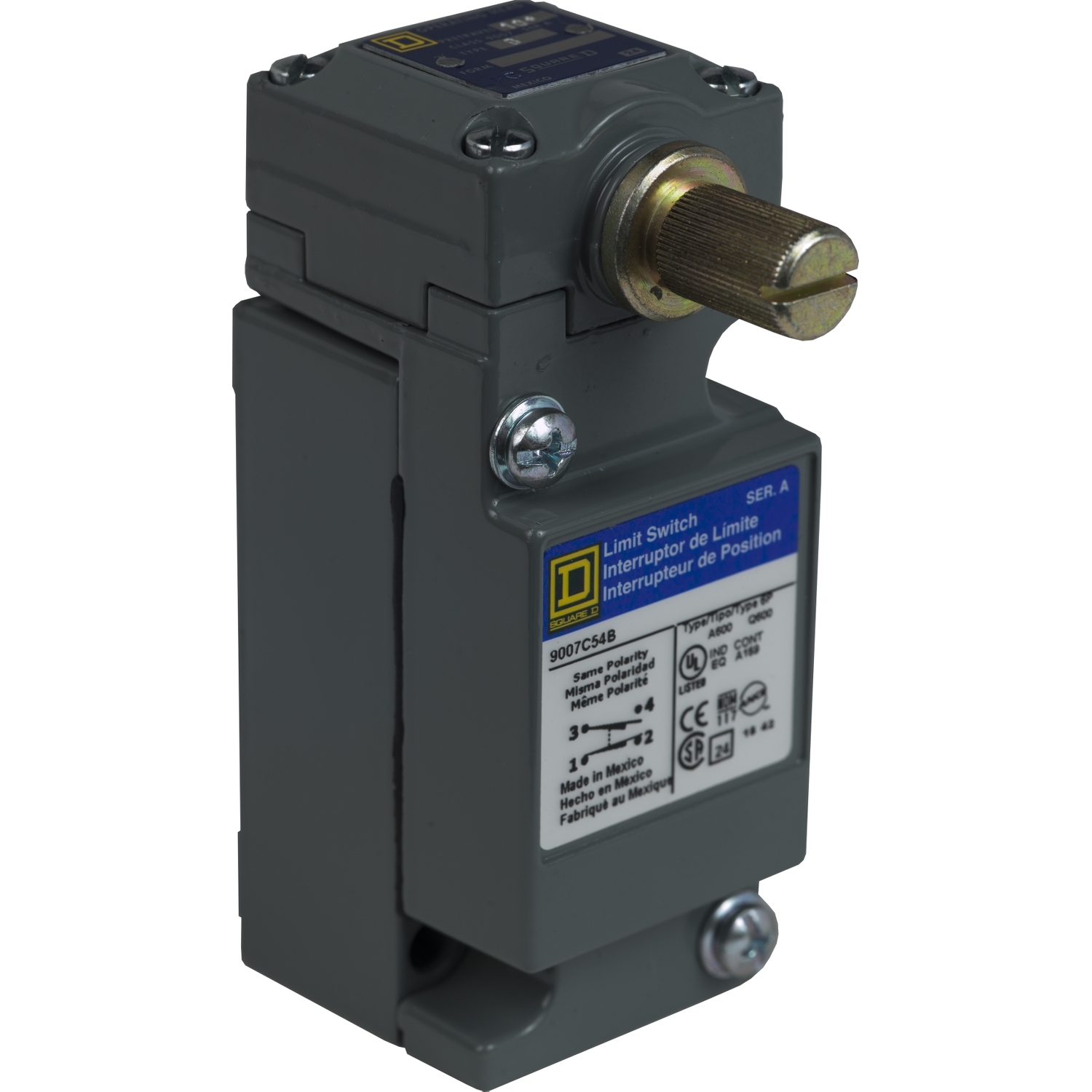 Limitador Switch 600V 10AMP C 9007C54B — Schneider Electric — Schneider Electric