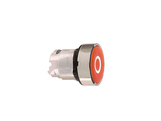 Cabeza Pulsador Rasante/ro Texto/o/bl ZB4BA432 — Schneider Electric — Schneider Electric