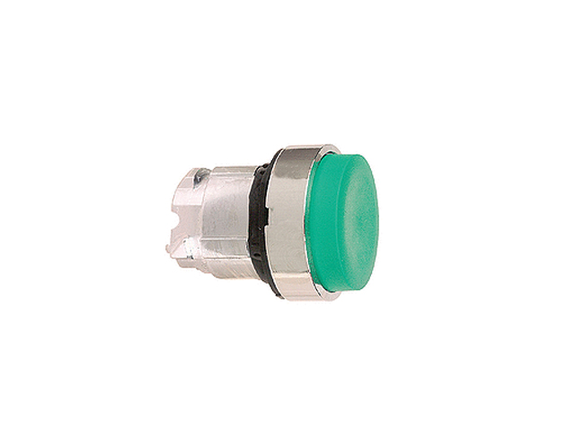 Cabeza Pulsador 22mm Metalico Saliente Verde ZB4BL3 — Schneider Electric — Schneider Electric