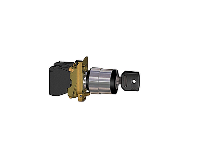 Selector Met Arm Con Llave 2POS Con Ret NA XB4BG61 — Schneider Electric — Schneider Electric