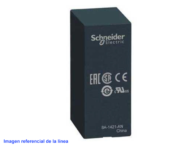 Relé INTERFACE 1NA+1NC 12A 120VAC RSB1A120F7 Schneider Electric — Schneider Electric