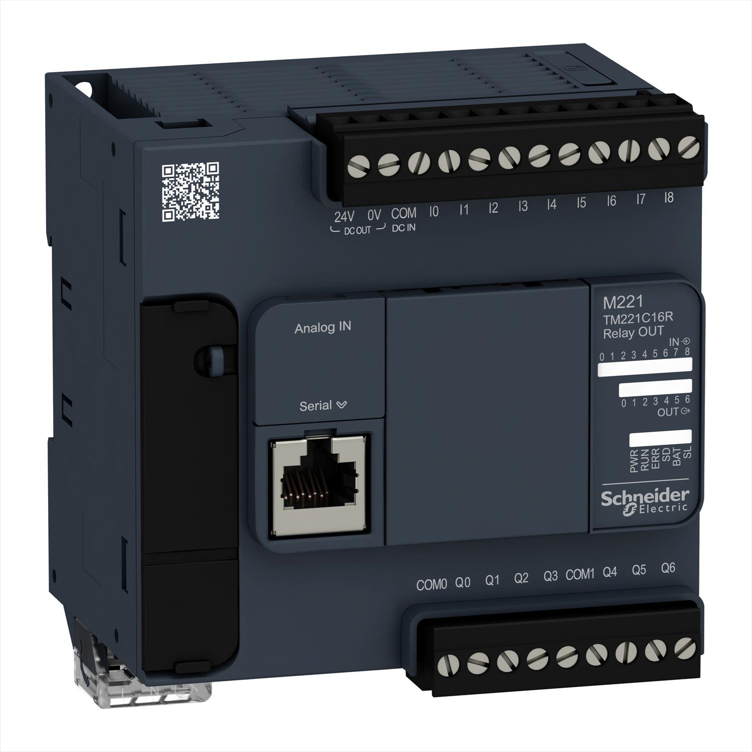 PLC 100-240AC 9ED+2EA/7SR Serial TM221C16R M221 — Schneider Electric — Schneider Electric
