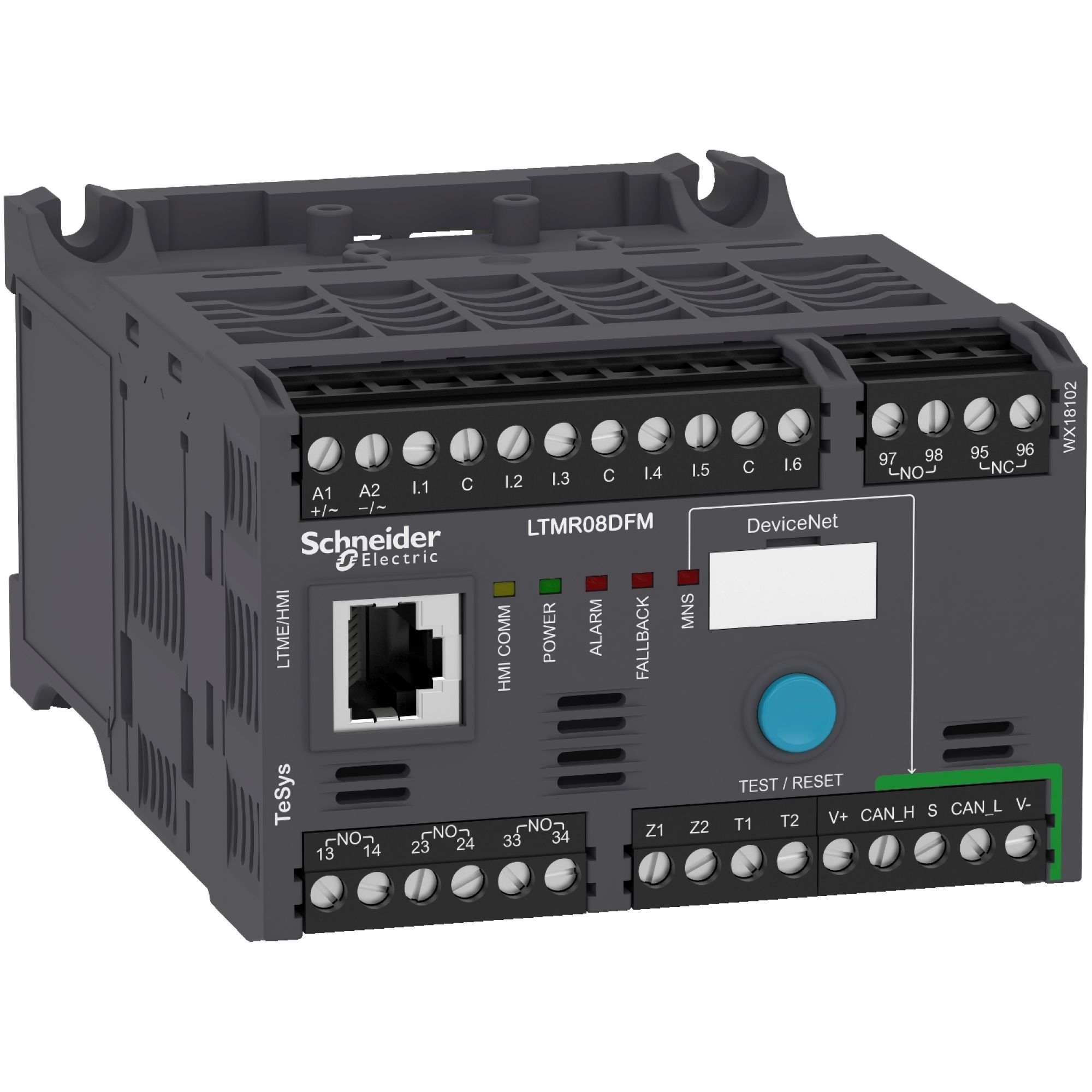 Relé TESYS T Devicenet 8A 100..240VAC LTMR08DFM Schneider Electric — Schneider Electric