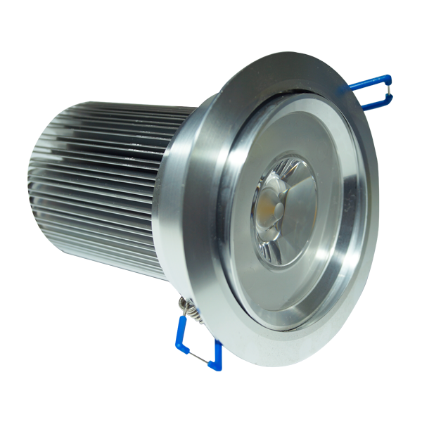 Panel LED Circular Embutido -9W 6500K -Luz Fría IP20 Blanco 13.5cm (SN-9AF)