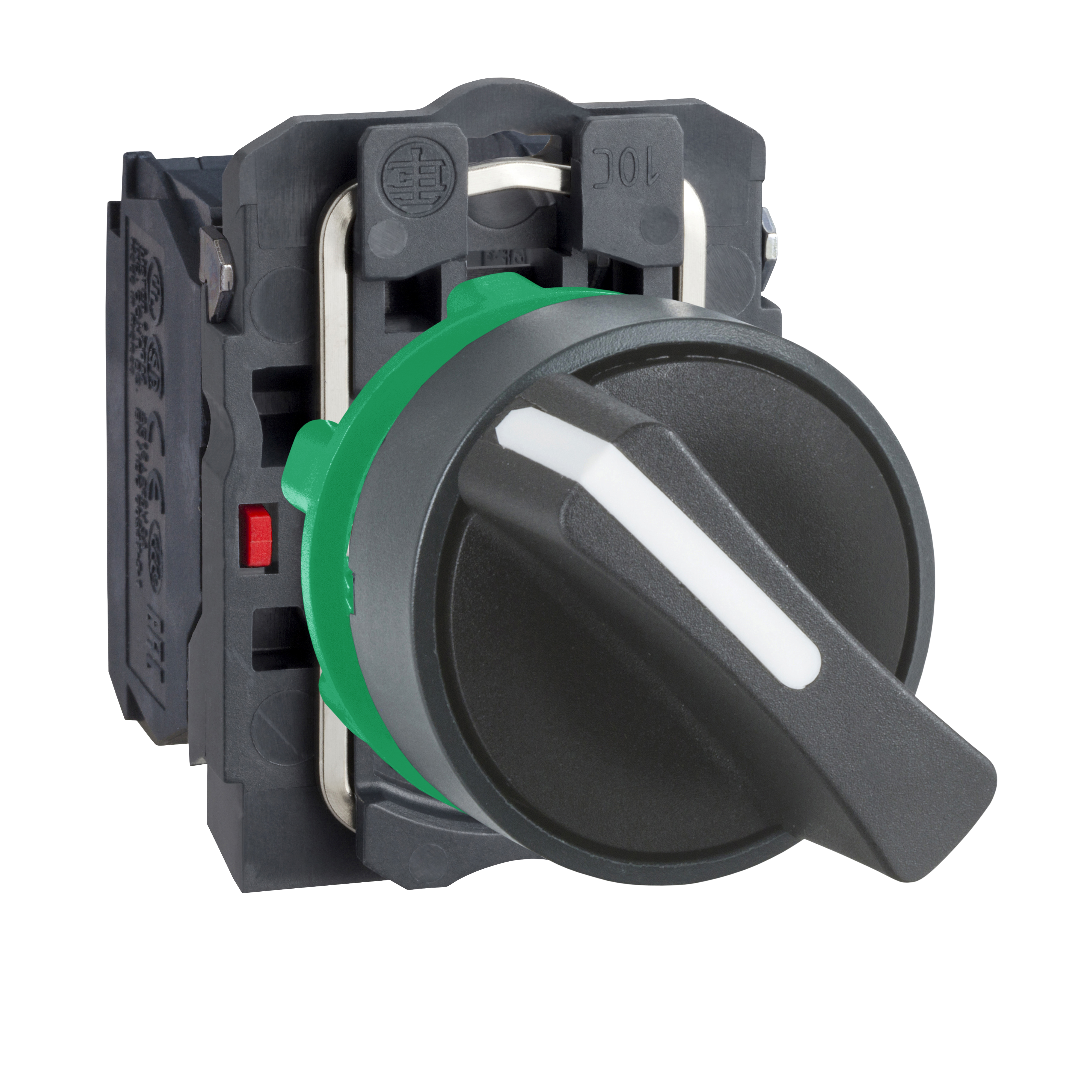 Selector 22mm Plastico 2P Mc- Nanc XB5AD25 — Schneider Electric — Schneider Electric