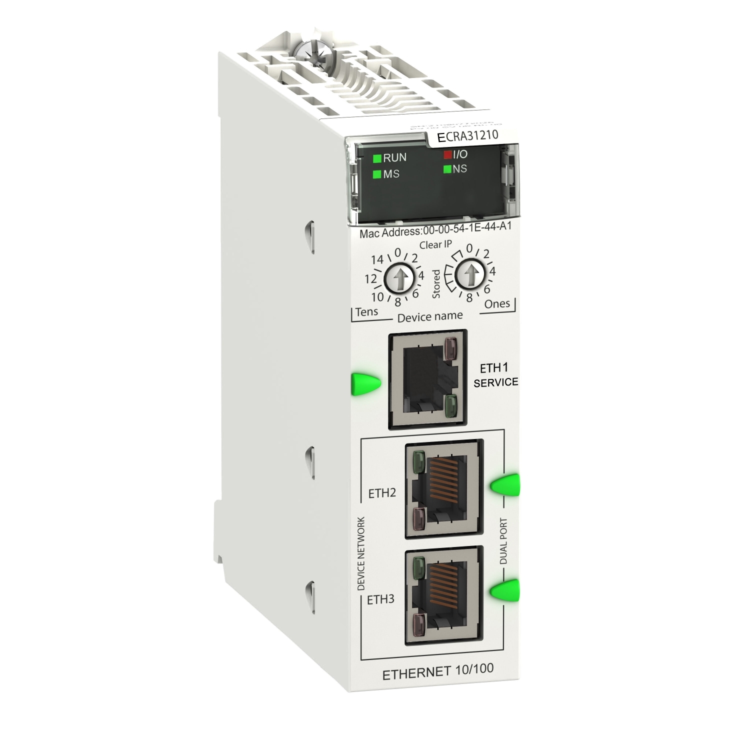 Modulo Adaptador Etherner Para Modicom X80 BMECRA31210 — Schneider Electric — Schneider Electric