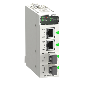 Conversor Fibra Sm/lc 2TX+2FX 24VCC BMXNRP0201 — Schneider Electric — Schneider Electric
