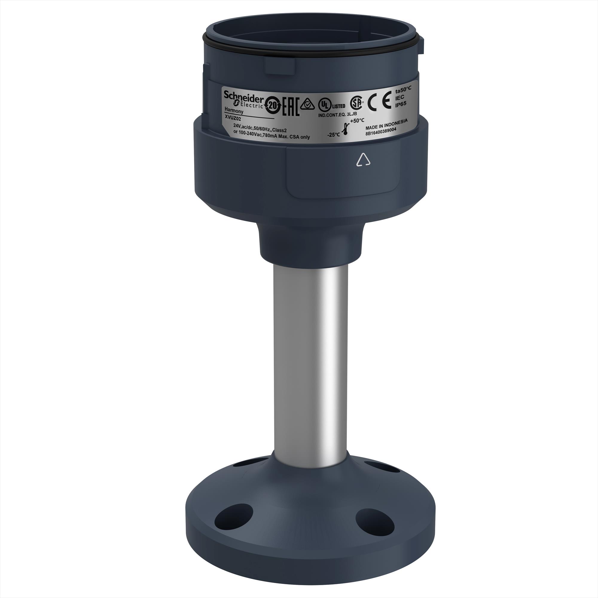 Unidad Fijacion Placa Con Poste 100mm XVUZ02 — Schneider Electric — Schneider Electric