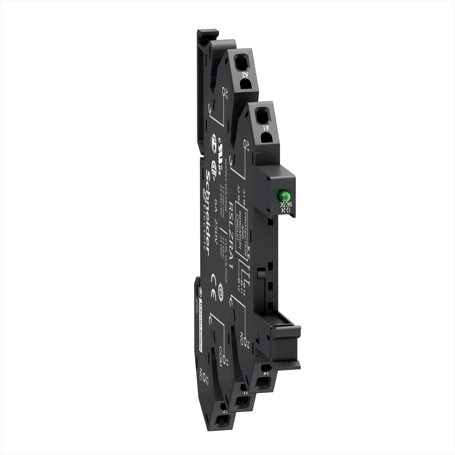 Base Rele Zelio Con Led 12-24VAC/DC RSLZRA1 — Schneider Electric — Schneider Electric