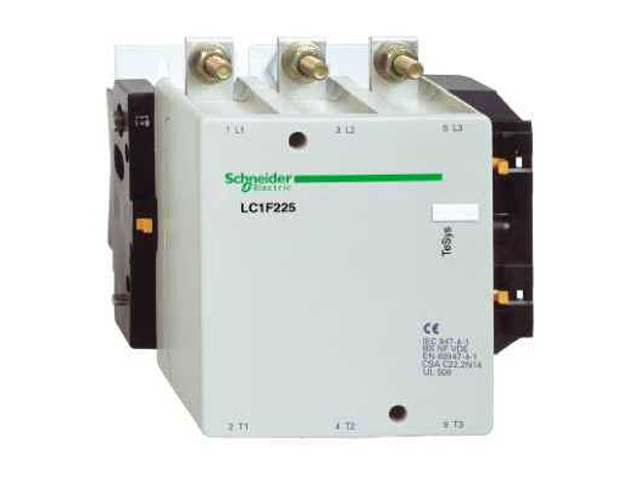 Contactor 330A bobina 220VAC LC1F330M7 Schneider — Schneider