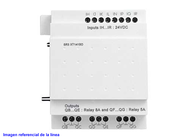 Zelio Modulo 8E/6S Dig P/SR3 220VAC SR3XT141FU — Schneider Electric — Schneider Electric