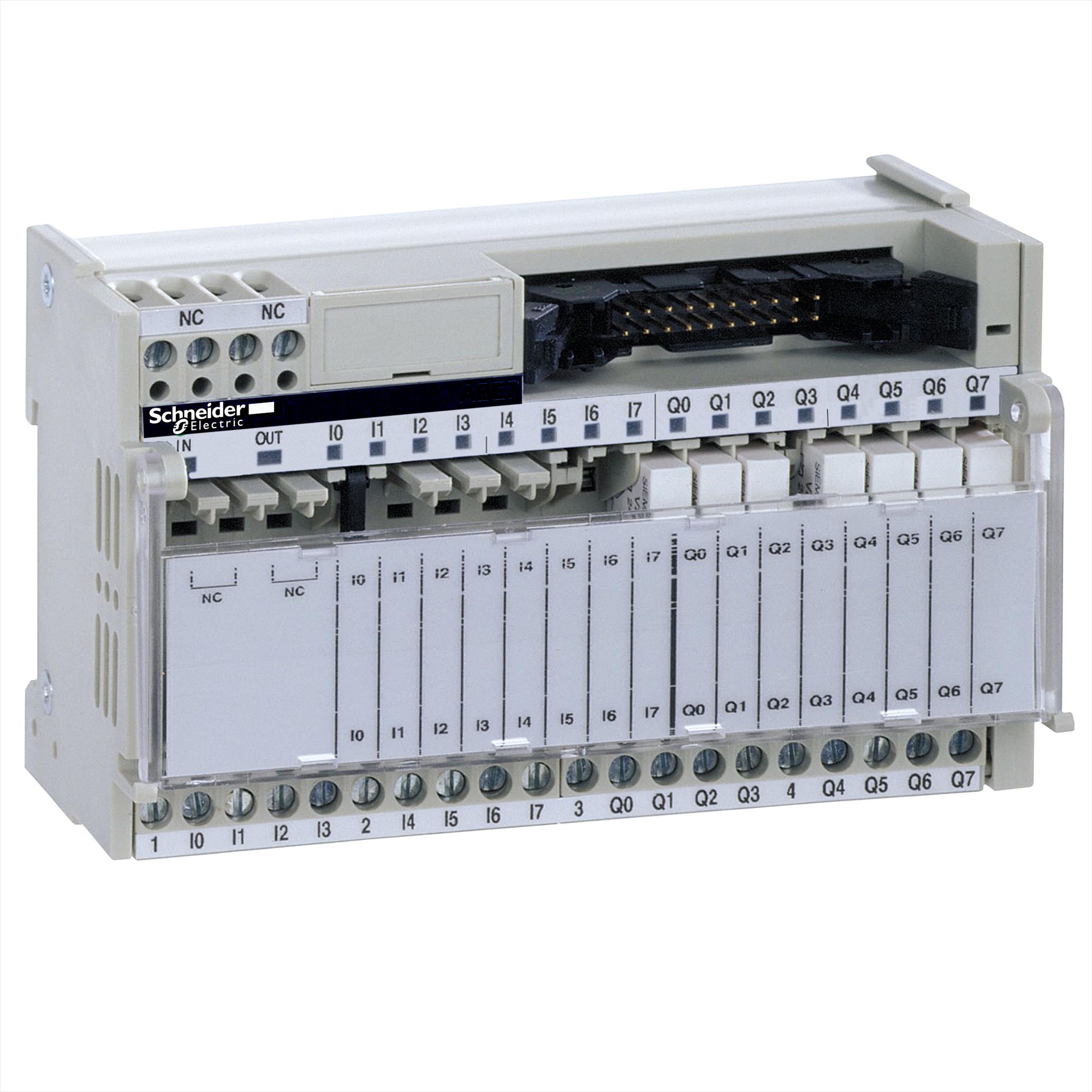 Base Salida Para Plc 16 Vias Desenchufable ABE7R16T111 — Schneider Electric — Schneider Electric