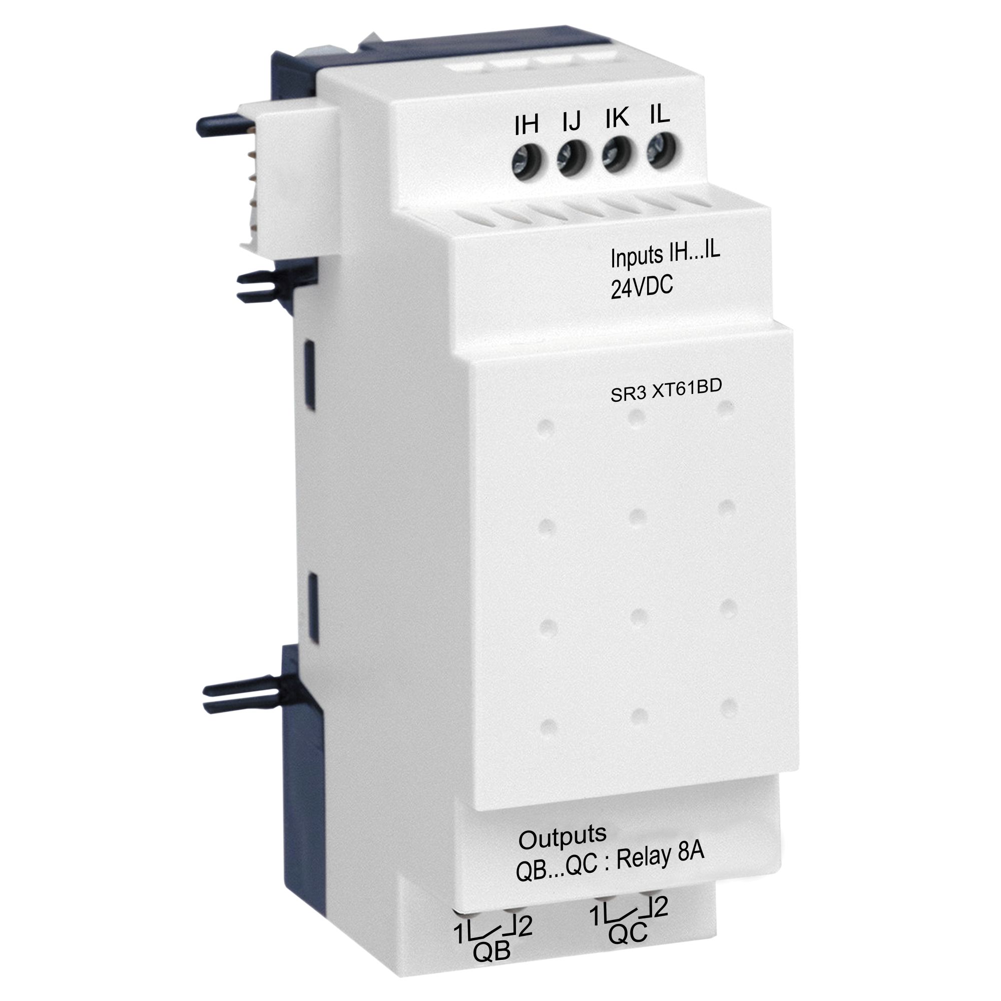 Zelio Modulo 4E/2S Dig P/SR3 24VCC SR3XT61BD — Schneider Electric — Schneider Electric