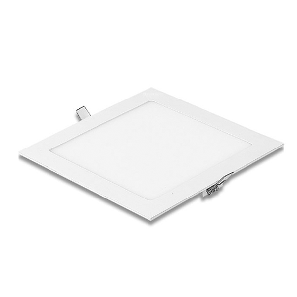 Panel LED Circular Embutido -15W 4500K -Luz Neutra IP20 Blanco (SN-15AN)