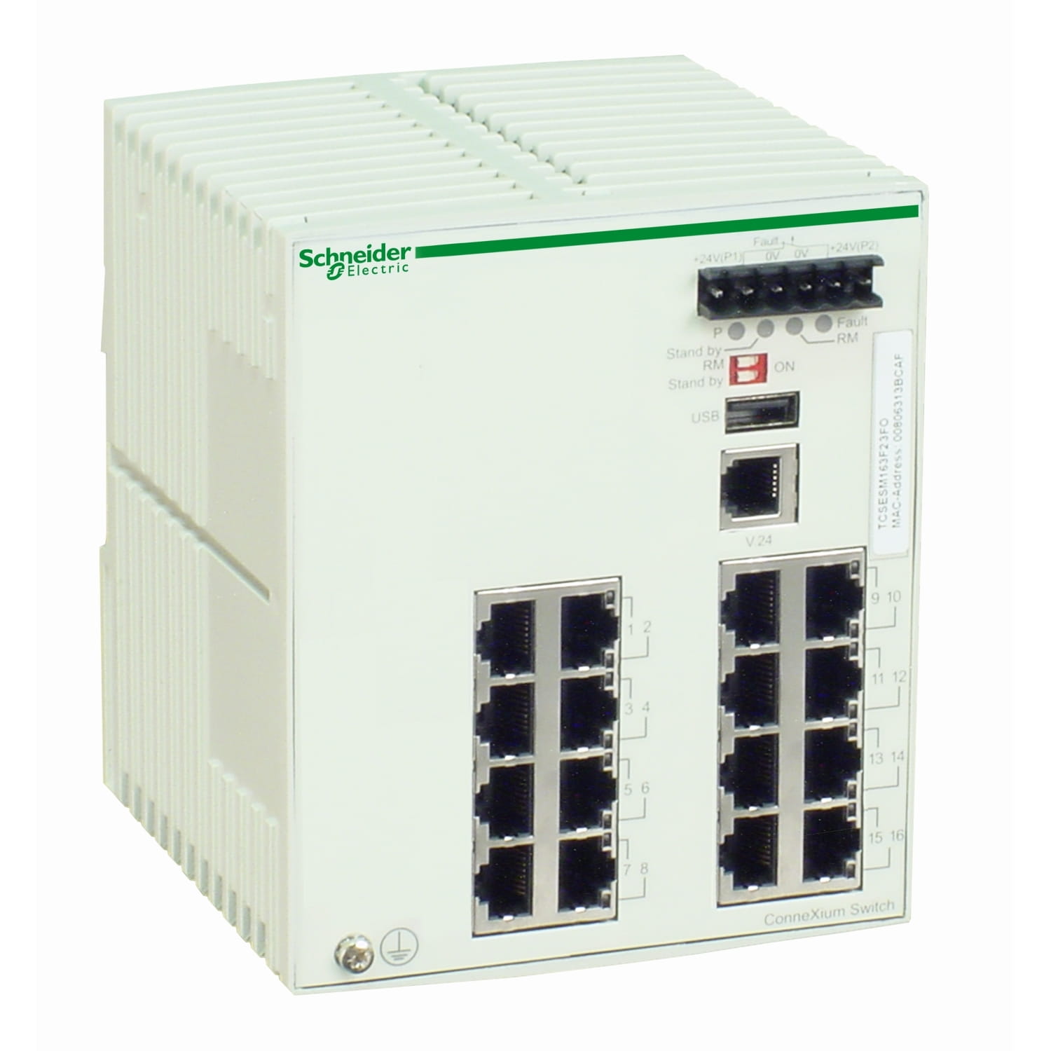 Connexium Managed Switch 16TX TCSESM163F23F0 — Schneider Electric — Schneider Electric