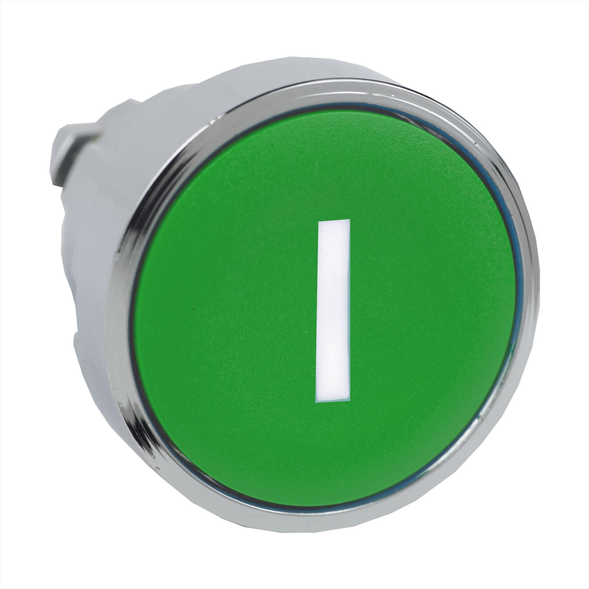 Cabeza Pulsador Rasante/ve Texto/i/bl ZB4BA331 — Schneider Electric — Schneider Electric
