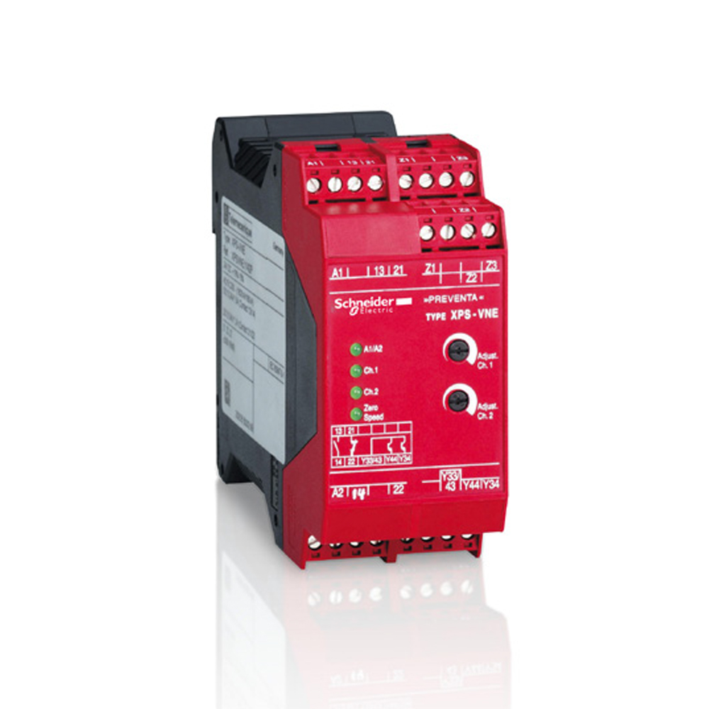Relé SEG VELOC CERO 24VCC SAL/RELE NA+NC XPSVNE1142P Schneider Electric — Schneider Electric