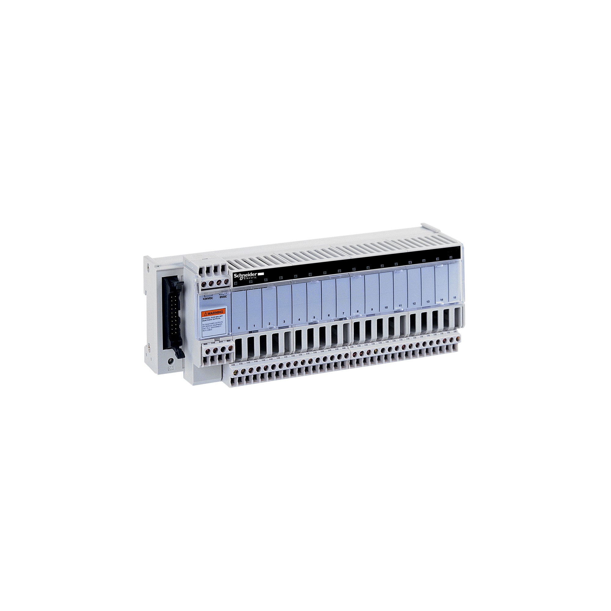 Base Reles Estaticos ABE7 16 Entradas 115V Ca ABE7S16E2F0 — Schneider Electric — Schneider Electric