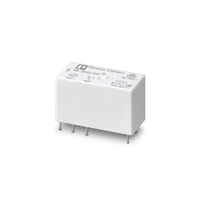 Pc Rele Ind 120VAC/SPDT Serie PR1 2961419 — Phoenix Contact — Phoenix Contact