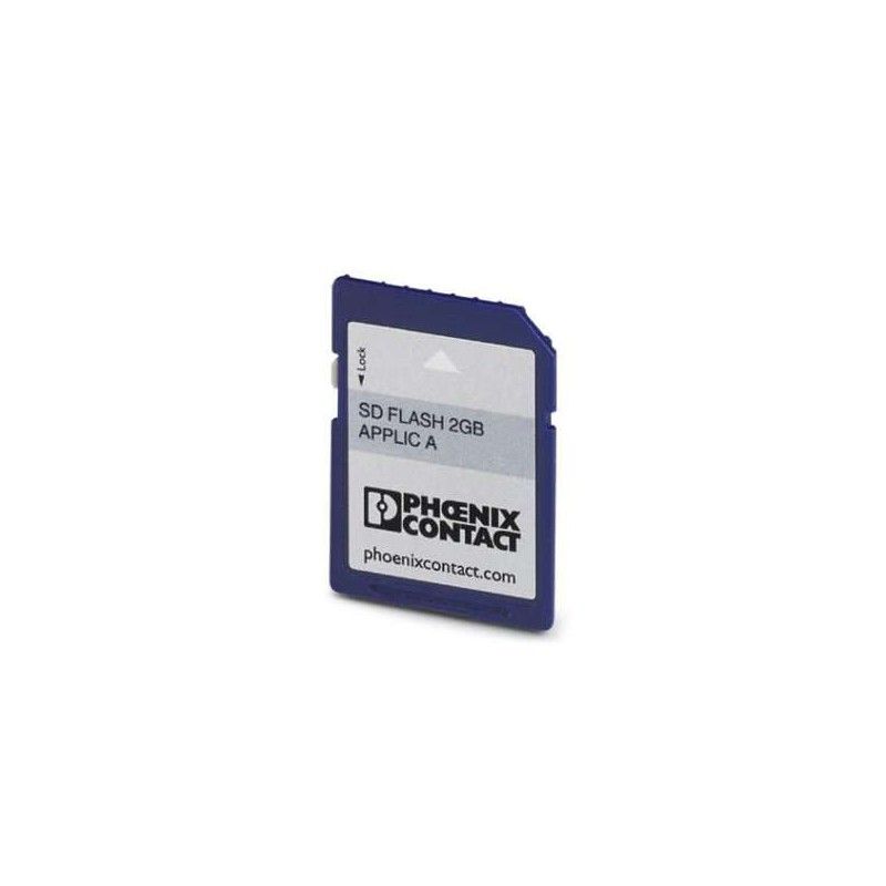 Memoria de Programa y Configuracion - Sd Flash 512MB Applic a 2701799 — Phoenix Contact — Phoenix Contact