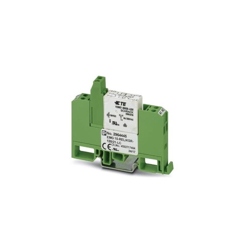 Pc Rele+base Emg 110VACC Nanc 6A ANCH/10mm Con Var/led Tor 2964445 — Phoenix Contact — Phoenix Contact