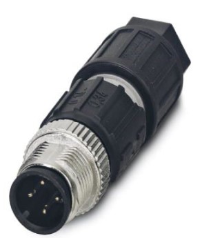Pc Conector Mcho Para Sensor 4P M12 Recto Con Molt/metal 1641691 — Phoenix Contact — Phoenix Contact
