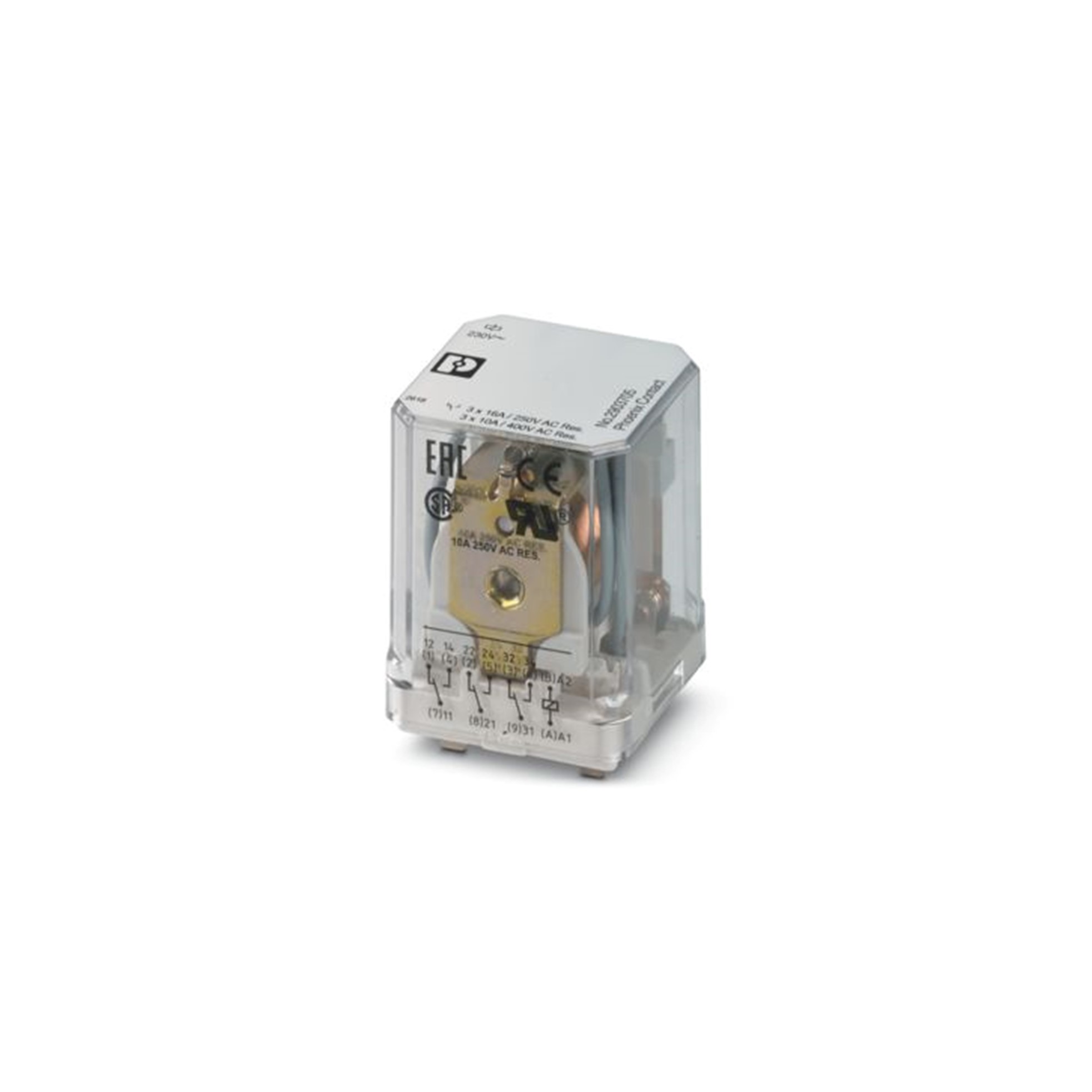 Rele Individual 2903705 REL-PR3-230AC/3x21 — Phoenix Contact — Phoenix Contact
