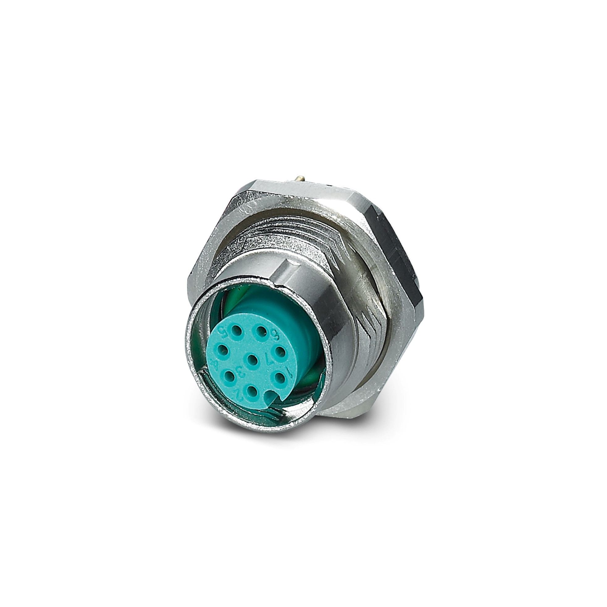 Conector Enchufable Empotrado M12 8 Polos. 1456543 — Phoenix Contact — Phoenix Contact