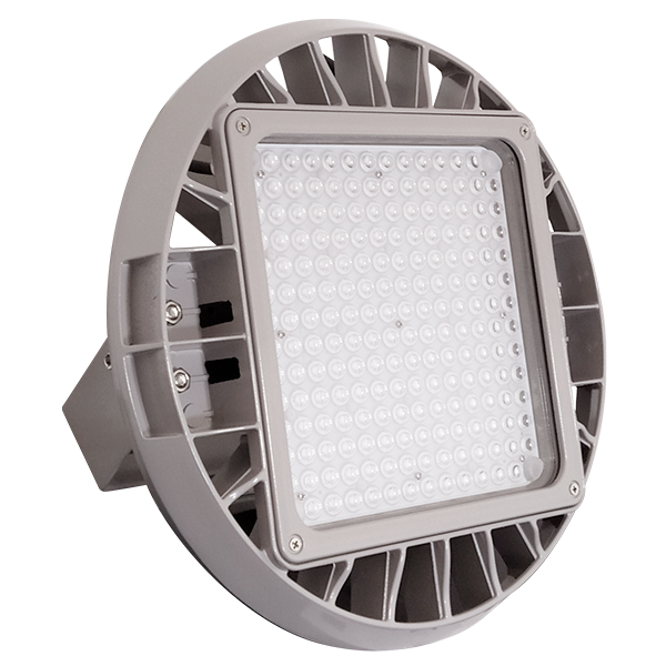 Campana Industrial LED Ufo Gris (Lienal Premium) - 150W Epistar 5050 Mean Well Aluminio 150lm/w 18.000lm 41.5cm. 120° 6500K IP65 5Años (UFO150F)