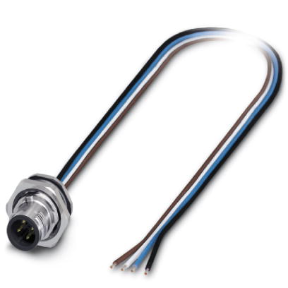 Pc Conector Mcho Panel/emb 4P M12 C/CABL/0.5M IP67 1419629 — Phoenix Contact — Phoenix Contact
