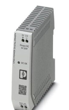 Alimentacion de Corriente - UNO-PS/1AC/ 5DC/ 25W 2904374 — Phoenix Contact — Phoenix Contact
