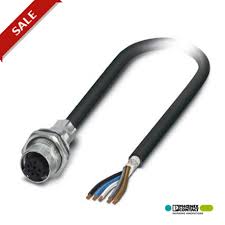 Pc Conector Hembra 5P M12 C/CABLE/PUR/1M/LH/APANT 1419328 — Phoenix Contact — Phoenix Contact