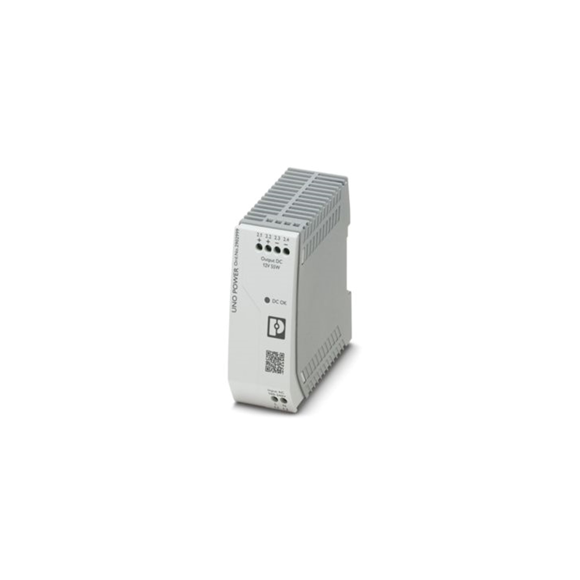 FUENTE DE ALIMENTACION 12VDC / 4.6A - UNO-PS/1AC/12DC/ 55W - 2902999 Phoenix Contact — Phoenix Contact