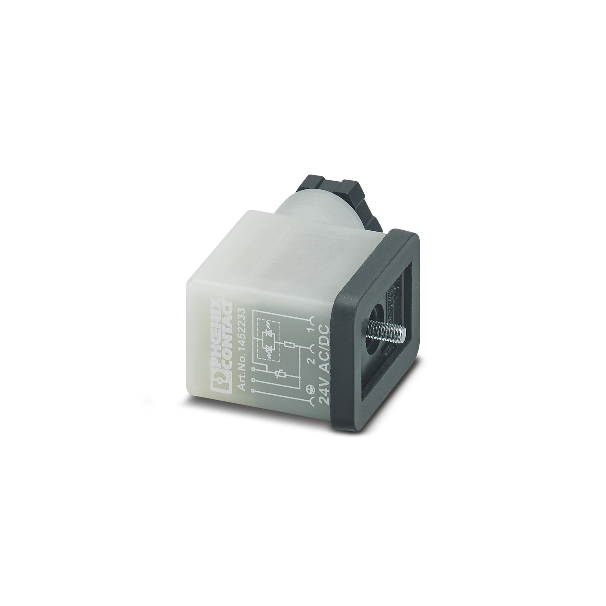 Conector de Valvula, Universal, 3-POLOS, B (10mm), Conexion por Tornillo, Prensaestopas M16 1452204 — Phoenix Contact — Phoenix Contact